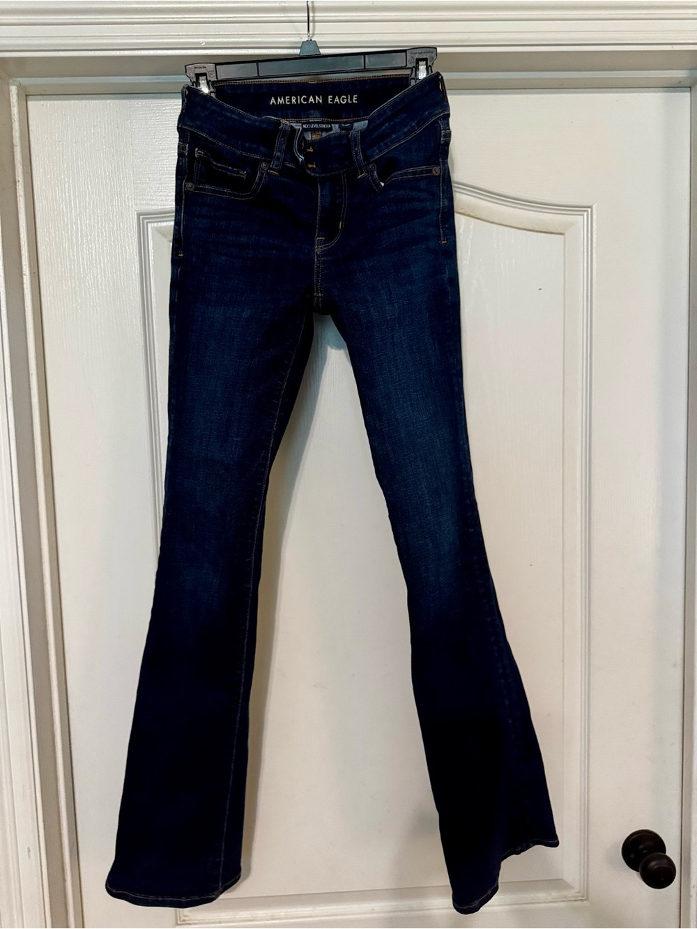 American Eagle Outfitters Dark Blue Flare Jeans